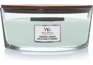 Woodwick - Sagewood & Seagrass Boat ( Sagewood & Seagrass ) - Candela Profumata…