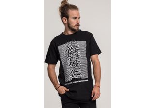 Maglietta Merchcode Joy Divison Up Tee Nero-Xs