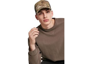 Yupoong Retro Trucker Multicam® Snapback Cap Multicam Arid/Tan