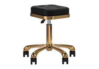 Sgabello Cosmetico M-1645 Oro Nero