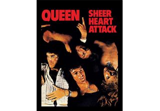 Queen - Poster Incorniciato "Sheer Heart Attack"" PM12072 (Taglia Unica) (Nero/…