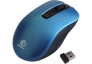 Optical Wireless Mouse Rebeltec Star Blue