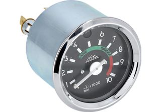Contagiri Ø60Mm Con Anello Cromato E Controllo Abbaglianti