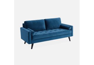 Sweeek - Divano A 3 Posti - Blu Navy