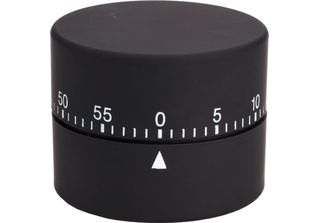 Efalock Timer Round Meccanico Nero