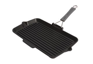 Staub 40509-343-0 Staub Grillpfanne Induktion Rechteckig 34X21Cm Schwarz