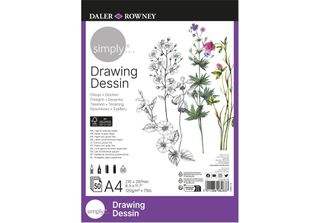 Daler Rowney Simply Drawing Paper Simply Skicář 50 A4 120 G