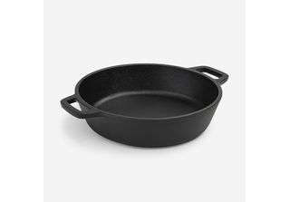 Maysternya Padella Rotonda In Ghisa Per Grigliare - ø 34 X 4 Cm - Accessori Per…