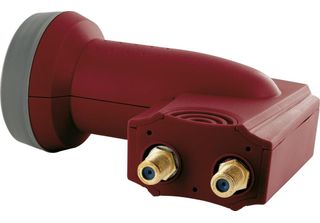 Schwaiger Twin Lnb 40 Mm Sun Protect Rosso Mattone