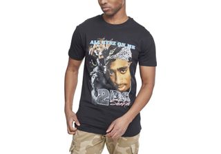 Camicia Merchcode - 2PAC Retro Nero - S