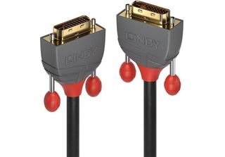 Lindy 2M DVI-D Dual Link Cable, Anthra Line