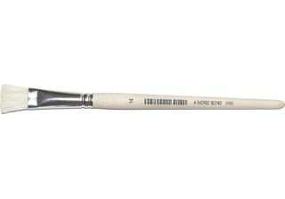 Pelikan 707844 Pennello In Setola Tipo 613F, Setole Di Puro Maiale, Misura 20
