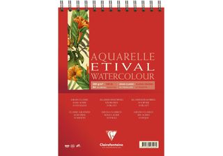 Clairefontaine Aquablock Spirale Eti 300G A4 10Bl