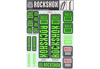 Rockshox Set Decor Rockshox 35 Mm Verde 2018+