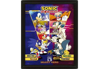 3D Obraz Sonic (Seleziona Il Tuo Combattente)