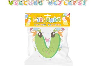 Rappa Ghirlanda Di Carta Happy Birthday - Verde
