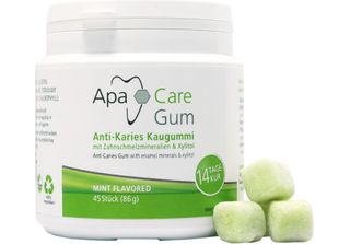 Apacare Apagum Gomma Da Masticare Senza Zucchero Che Protegge La Carie 45 Pezzi…