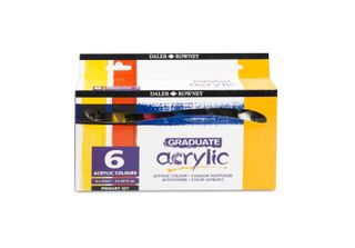 Daler-Rowney Graduate Acryl Farbset, 6 X 75 Ml