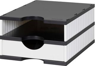 Styro 268-0102.9895S Stazione Di Smistamento Styro Styrodoc Uno Set, 2 Scomparti