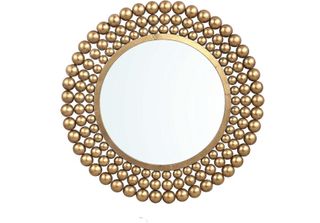 Ptmd Specchio Zenno Oro - Ø53,5 Cm