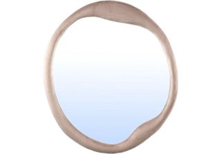 Ptmd Specchio Don Beige - Ø70 Cm