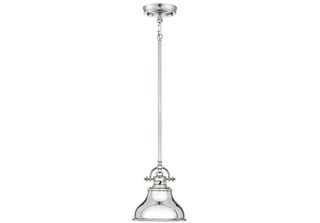 Lampada A Sospensione Emery Argento Quoizel QZ-EMERY-P-S-IS
