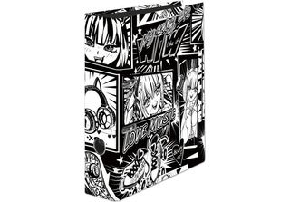 Falken 21002200F Falken Manga Black And White Motivordner 8,0 Cm Din A4