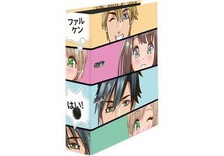 Falken 21002192F Falken Manga Faces Motivordner 8,0 Cm Din A4
