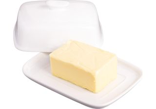 Kitchencraft Butterdose Aus Ceramik, Weiß