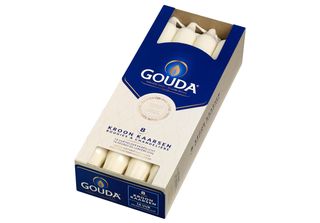 Candele Gouda Avorio 24 Cm - 8 Pezzi