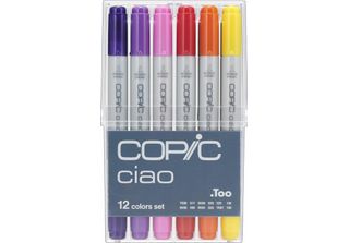 Copic 22075312 Marcatore Copic Ciao, Set Di 12 Pezzi