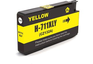 Techtek Inchiostro Sostituisce 711 (CZ132A) Compatibile Con [Hp] Designjet T 12…