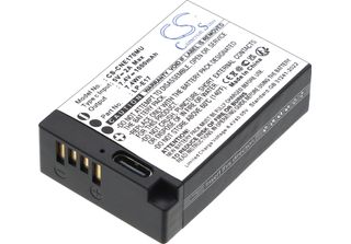 Techtek Batteria Compatibile Con [Canon] Eos 200D, Eos 250D, Eos 750D, Eos 760D…