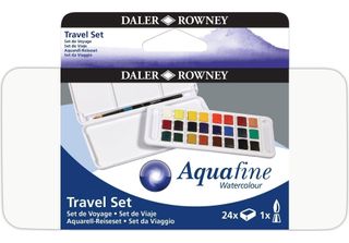 Daler Rowney Aquafine Set Di Colori Ad Acquerello 24 Pezzi