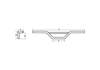 Fehling Moto Cross Manubrio 7/8 Pollici, Cromo