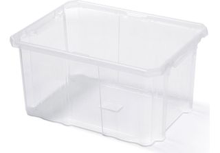 Plastový Box úLožNý Cargobox 600X400X265 - Barva: Transparentní