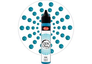 Colorare Con L'applicatore Per Creare Punti Zen Pen - Viva Decor - Blu