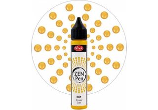 Colore Con Applicatore Per Punti Zen Pen - Viva Decor - Sunny