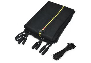 Costway Rete Di Sicurezza Per Trampolini Da Giardino Costway Ø366 Cm Nero