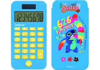 Lexibook - Kalkulator Disney Stitch - Akcesorium Szkolne Premium
