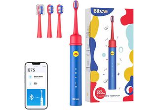 Sonic Toothbrush For Kids With App And Tip Set Bitvae BVK7S (Blue)