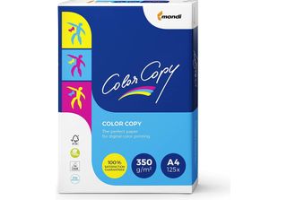 Mondi Colour Copy Carta Laser 350 G/M² DIN-A4 125 Fogli Bianco