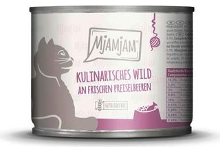 Mjamjam 200Gx6 Wild & Preiselbeeren Cat