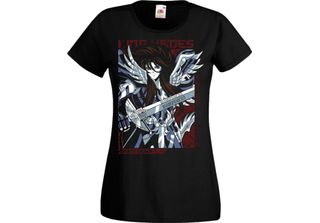 Maglietta Da Donna Manga Anime Saint Anime Seiya Hades Hades, Lady 2XL , Noir
