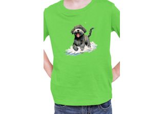 Maglietta Per Bambini Funny Dogs Breeds Portugese Water Dog Breed Dog Breed, 3-…