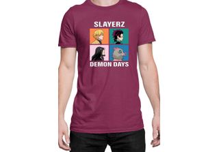 Maglietta Da Uomo Japan Manga Anime Comics Animation Demon Anime Slayer All Sla…