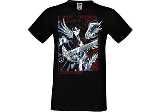 Maglietta Da Uomo Manga Anime Saint Anime Seiya Hades Hades, Man 4XL , Noir