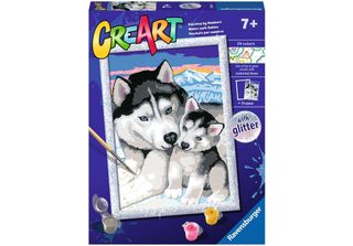 Ravensburger Creart Carino Huskies