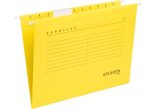 Cartelle Sospese Euroflex A4, Giallo