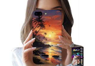 Custodia Per Iphone ( 7 Plus ) - Custodia Per Spiaggia, Vacanza, Isola Tropicale